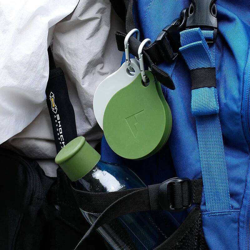 SHIMOYAMA 150ML Folding Mini Retractable Cup Silicone Portable Teacup Outdoor Travel Coffee Telescopic Drinking Mug with Lid Z260202