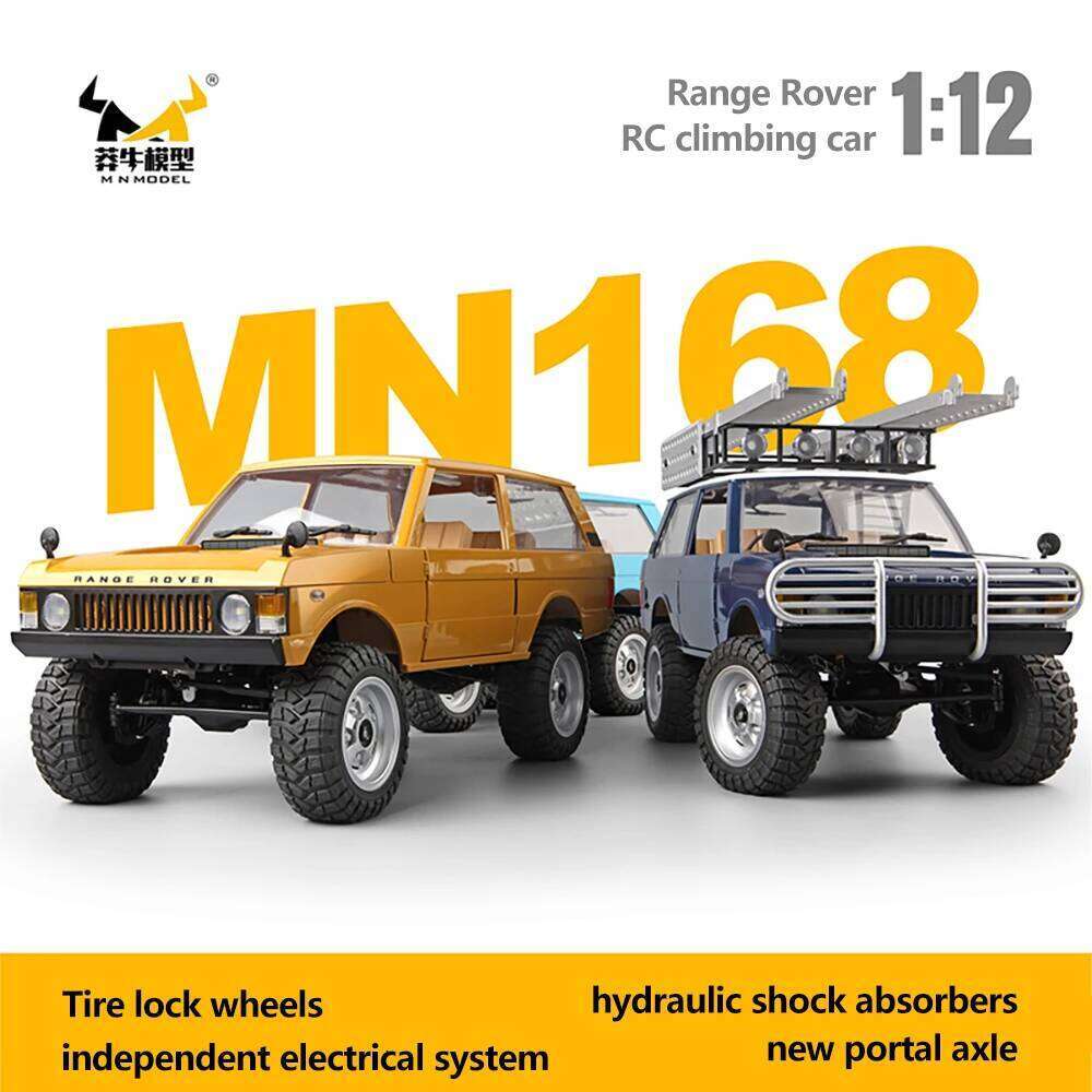 NEW 1/12 MN168 Rc MN Model 4WD Remote Control Crawler Off Road Vehicle Electric Climbing Car Toys for Children Adults Y260131