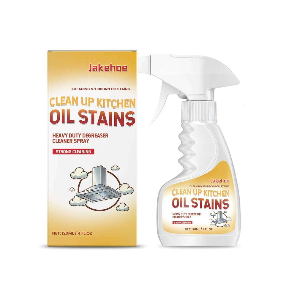 Jakehoe Degreasing Cleaning Spray Kitchen Utensils, Removes Grease Oil Stains, Suitable for Stovetops and Range Hoods S260202