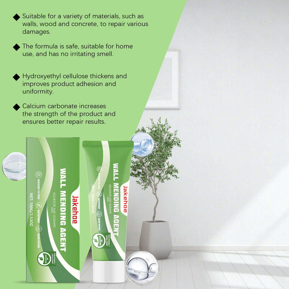 Kit for Fixing Peeling, Damage, Cracks, Nail Holes, Wall Repair Agent S260202