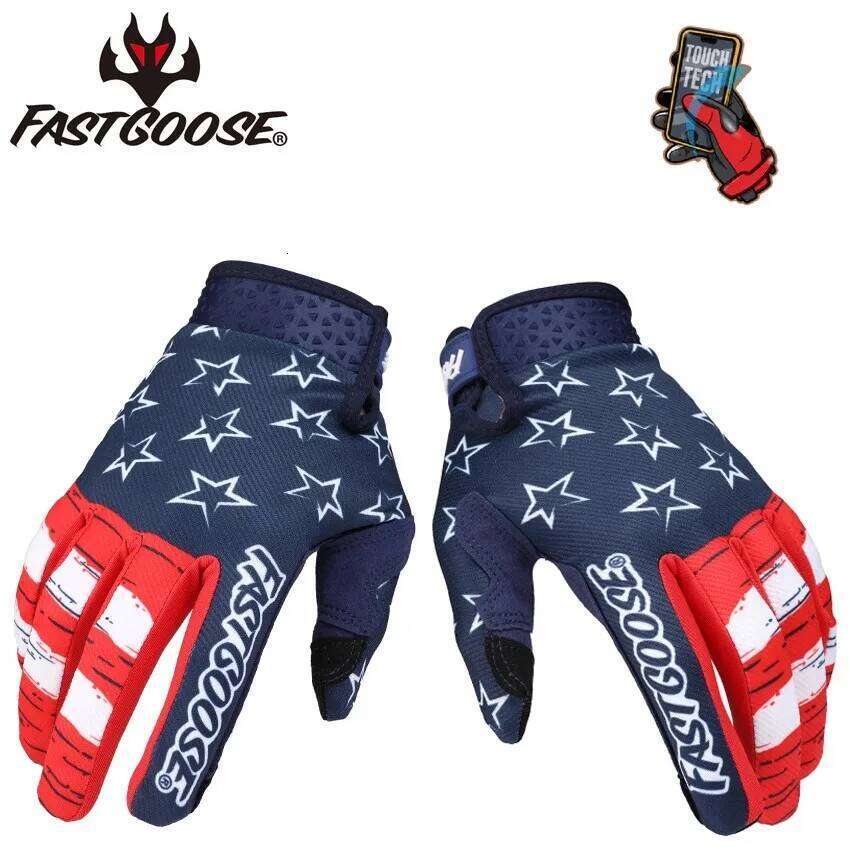 2025 New Touch Screen Breathable Motorcycle Unisex All-finger Outdoor Bicycle Racing Sports Cycling Gloves XJ260202