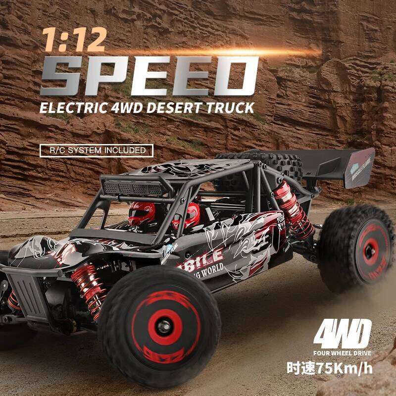 WLtoys 124016 RC Car 75km/h High Speed Remote Control Truck Electric 4WD Off-Road Drift Climbing Racing Vehicle Toys for Kids Y260131