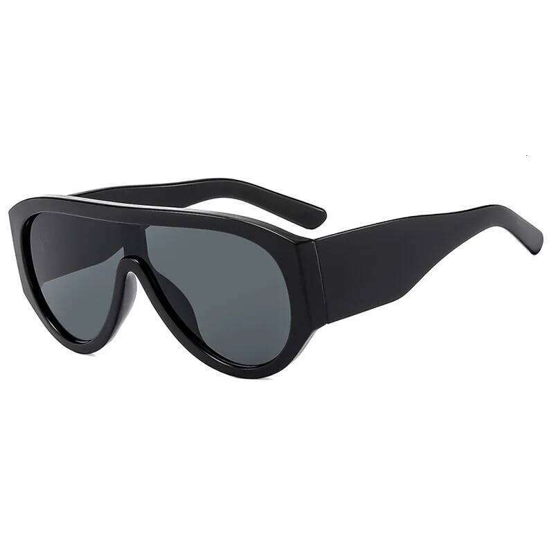 New Women's Men's Round Double Color Fashion Retro Trend Sunglasses Travel Street Photo Holiday Party Beach Glasses H260202