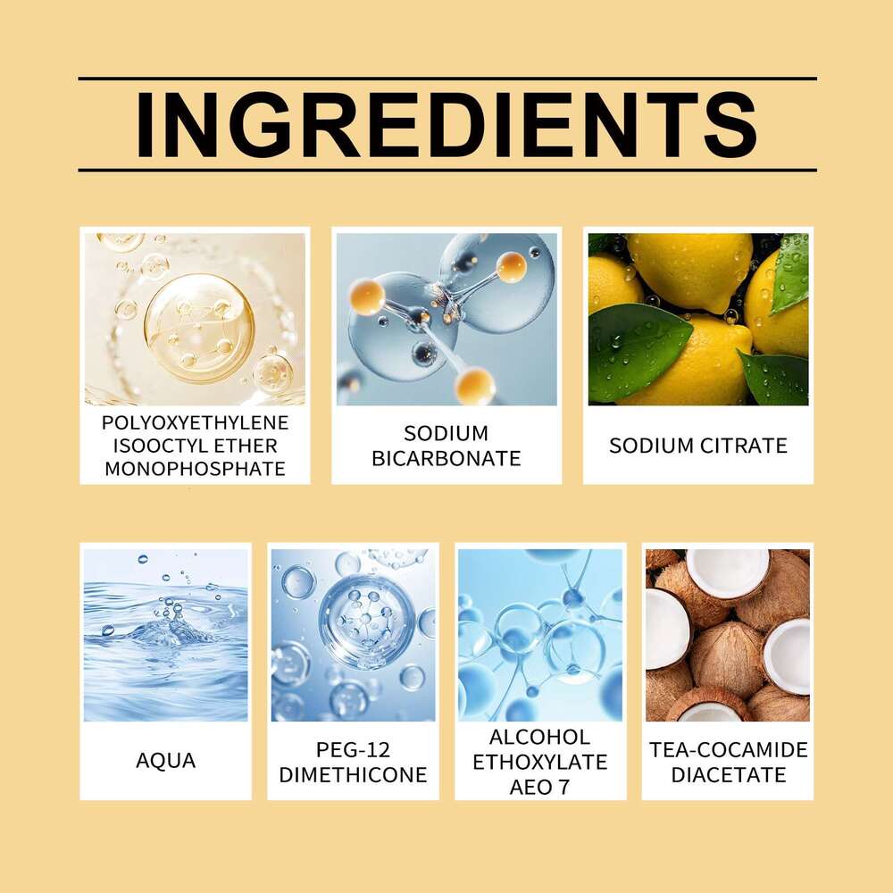 Multi-Purpose for Cleaning Kitchen Countertops Oil Stains Stove Dirt Foam Cleaner S260202