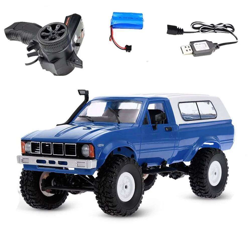 WPL FY Model Truck RTR upgrad metal axle 4 wheel drive off-road car high-grade texture, radio remote control military Vehicle Y260131