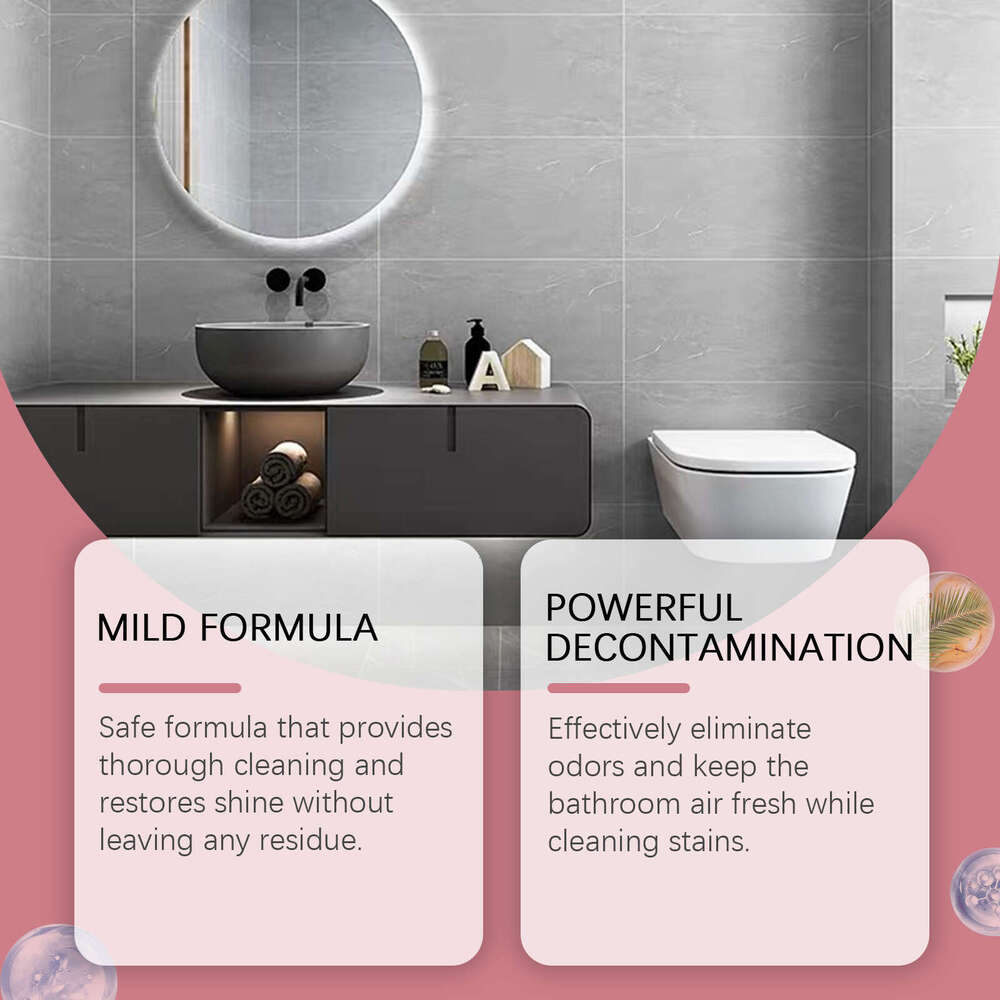 Jue-Fish Remover Bathroom Glass Door Bathtub Tile Stain Water Scale Cleaner S260202