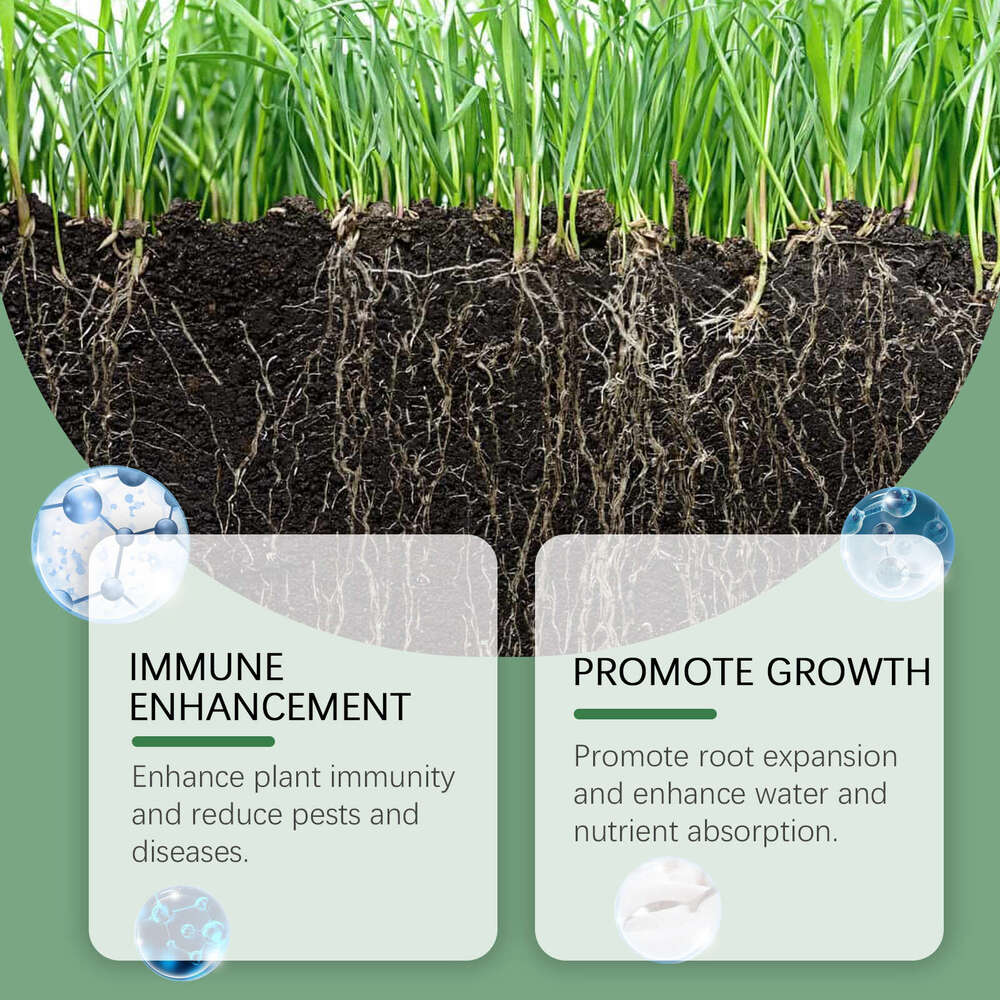 MoonSpry Plant Powder Nutrient Supplement for Soil Improvement, Green Plants, Flowers Rooting and Seedling Growth Enhancer S260202