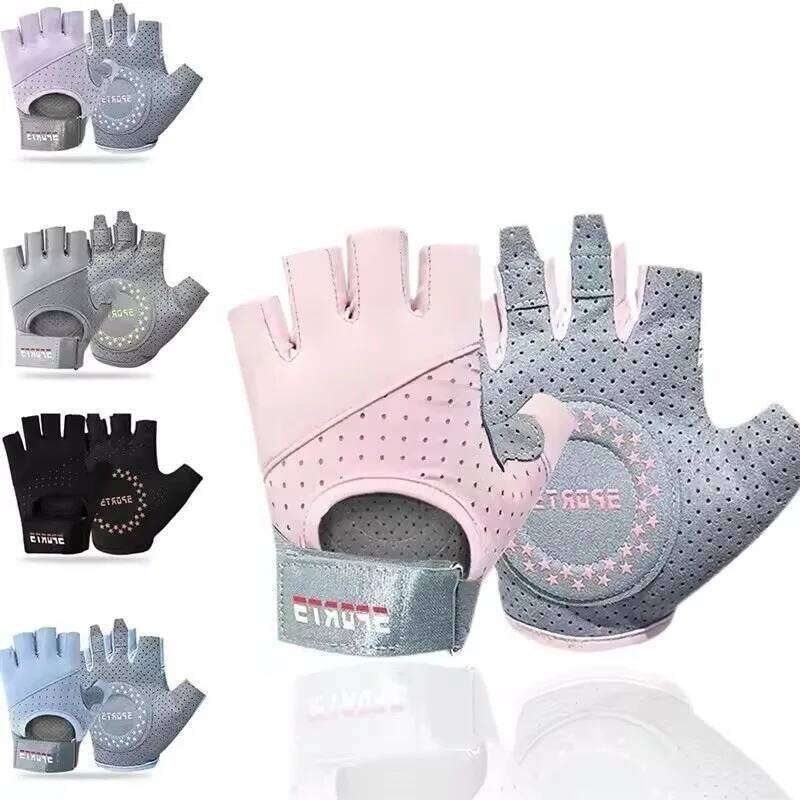 Men's Women's Cycling Anti Slip Breathable and Wear-resistant Outdoor Sports Gloves Gym Exercise Wristband Covers XJ260202