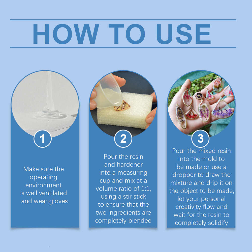 Dowmoo Transparent AB High Transparency Anti-Yellowing Material Epoxy Resin Product Kit S260202