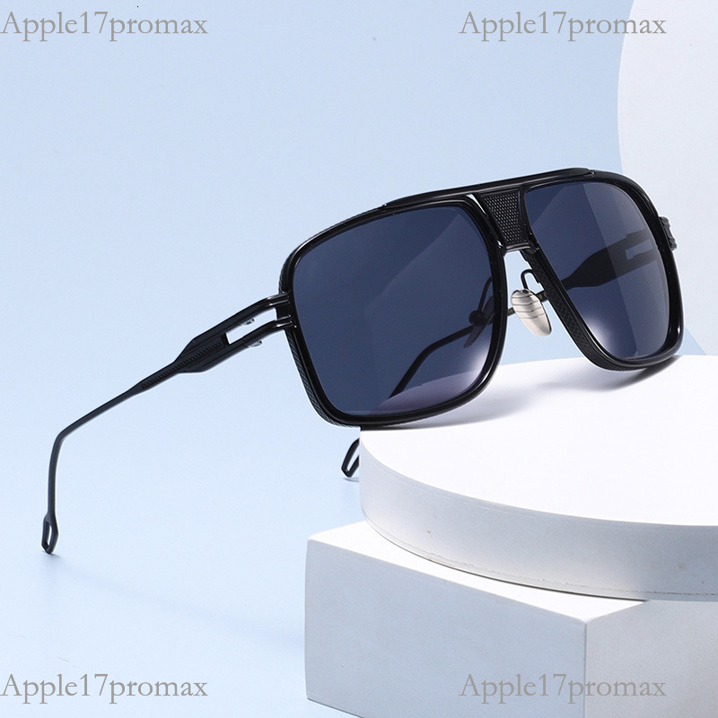 Luxury Brand Designer European And American Fashion Retro Metal Women's Large Frame Trendy Personality Toad Glasses Round Face Sunglasses High-en