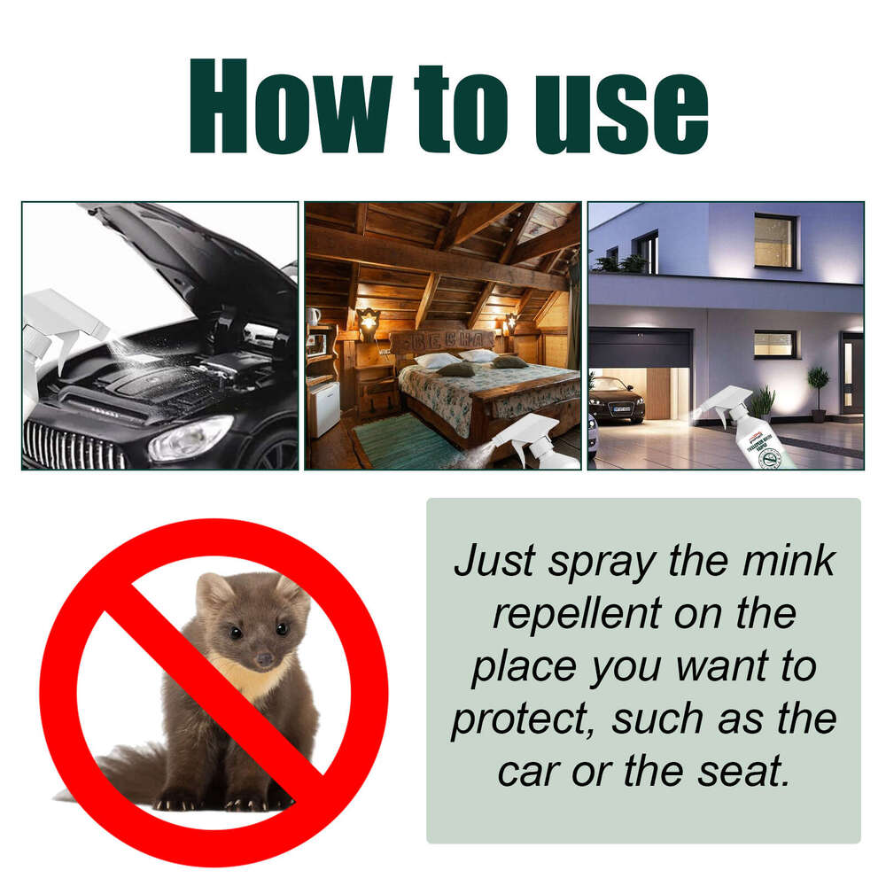 Rayhong Car Engine Compartment Anti-Mink Mink Animal Repellent Spray S260202