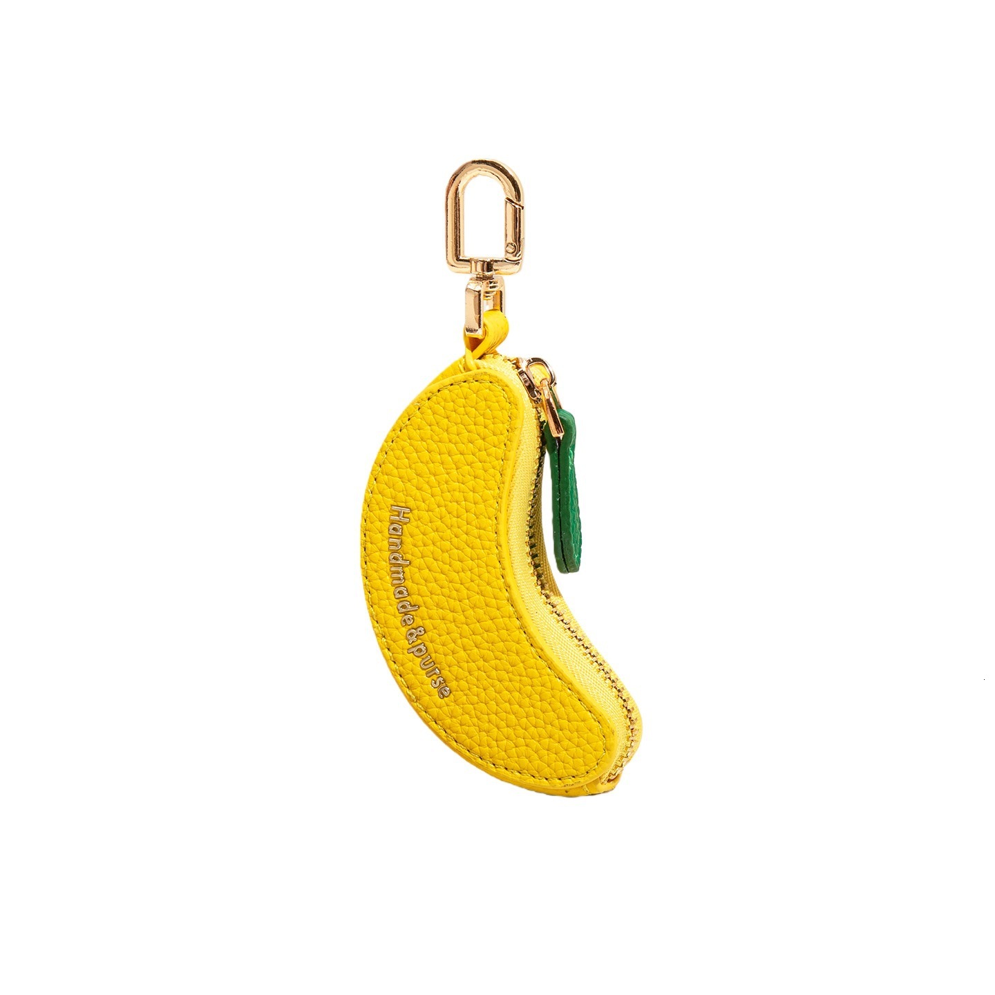 Bag Charm Key Chain Purse Accessory Bag Pendant Fruit Series Coin Purse PU Leather Keychain Earphone Bag Small Cute Coin Bag
