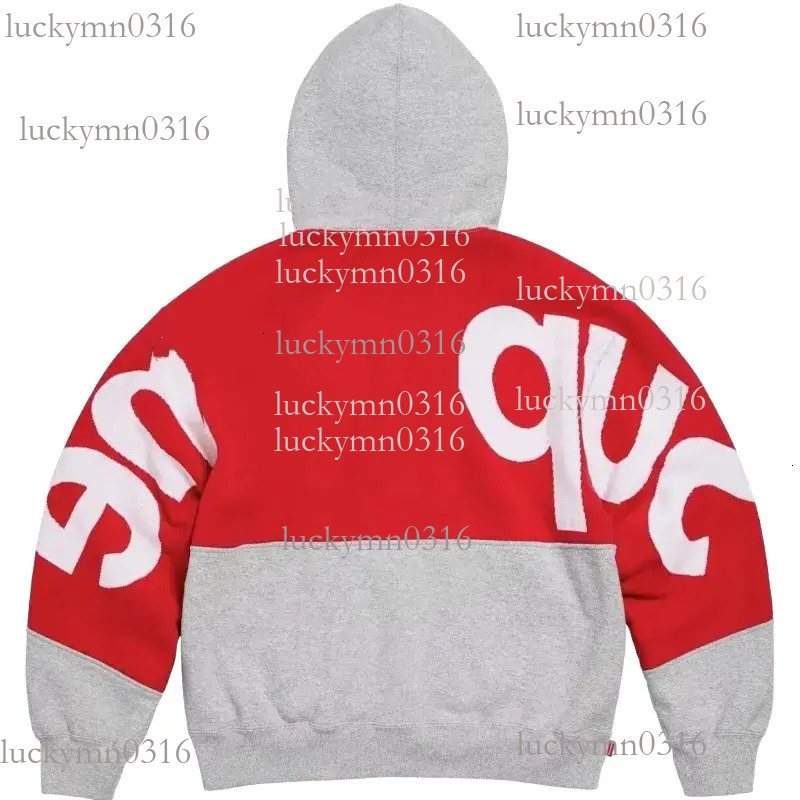 2026 Supremely Hoodie Designer Hoodie Men and Women Luxury Sweater Hip-hop Graphical Hoodies Sweatshirts Fashion Casual Streetwear Hoodie