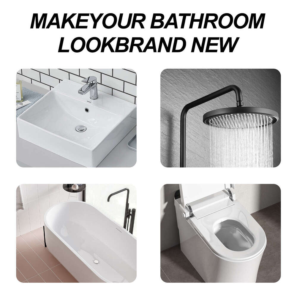 Bathroom Foam Cleaner Toilet Bowl Bathtub Sink Tile Stain Removal Cleaning Spray S260202