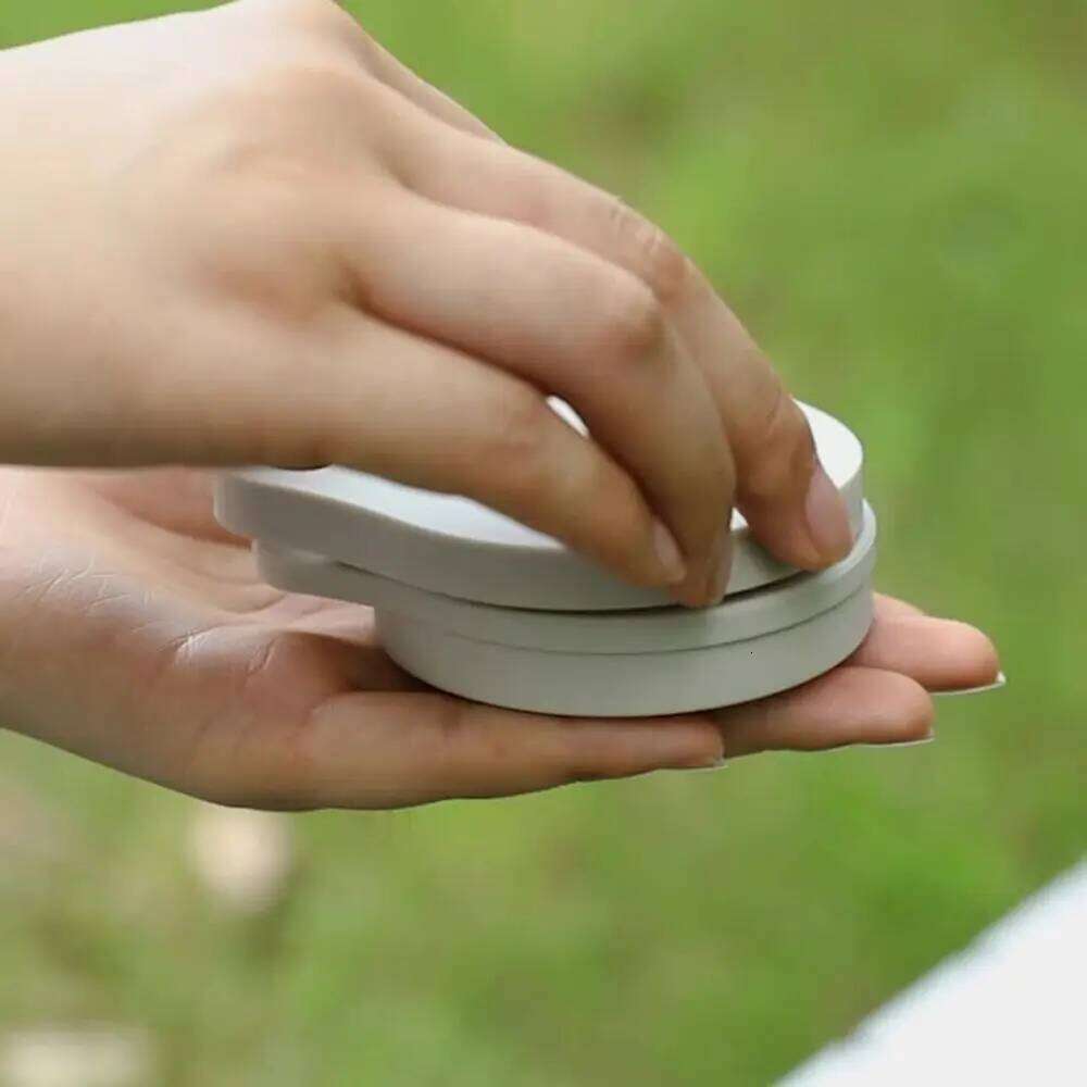 Portable 150ML Camping Outdoor Travel Teacup With Lid Folding Coffee Mugs Drinking Mug Retractable Cup Z260202