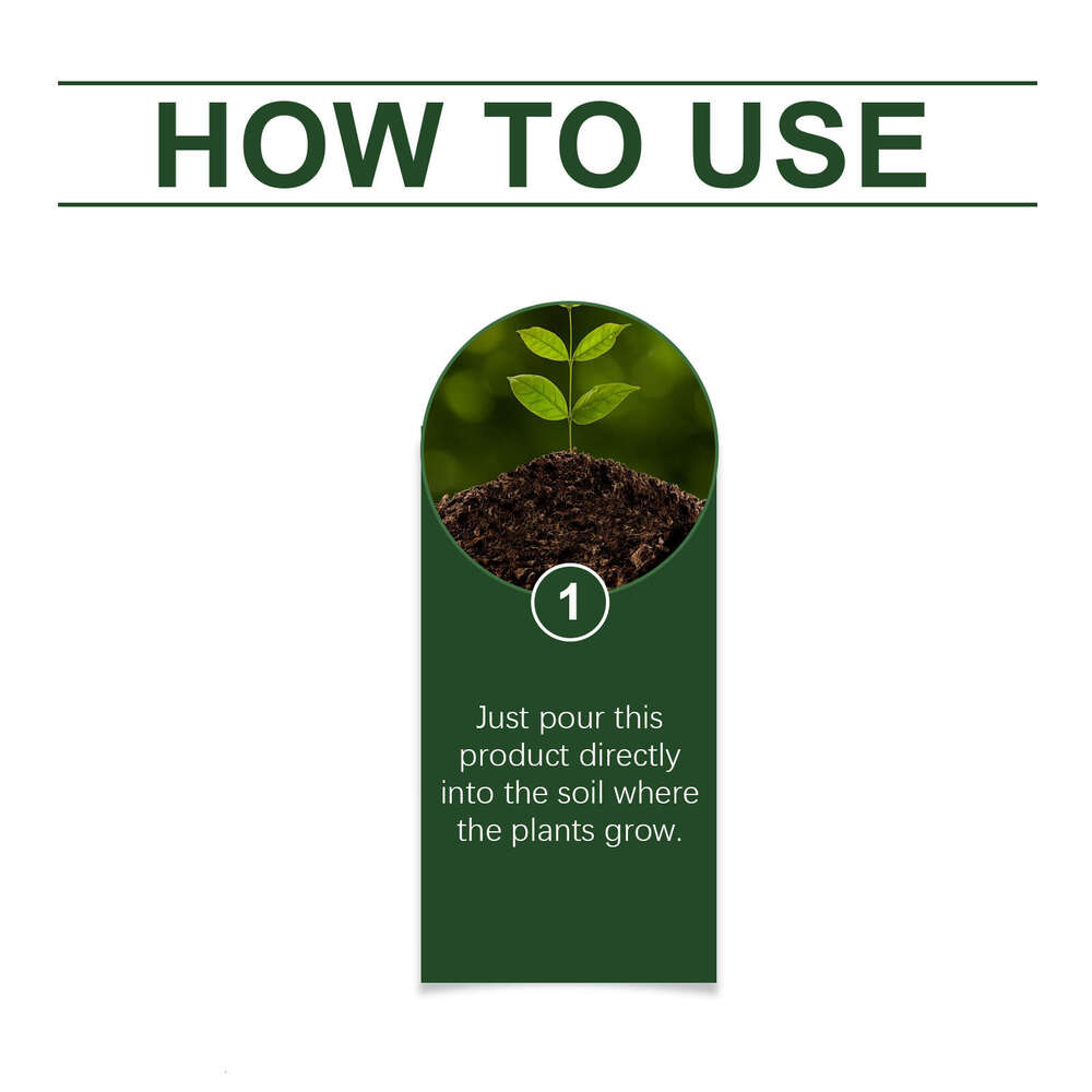 MoonSpry Powder Growth Nutrient Supplement Soil Conditioning Plant Fertilizer S260202