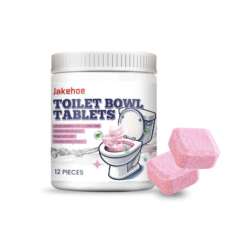 JAKEHOE Cleaning Effervescent Household Bathroom Stain Remover Toilet Cleaner Tablets S260202