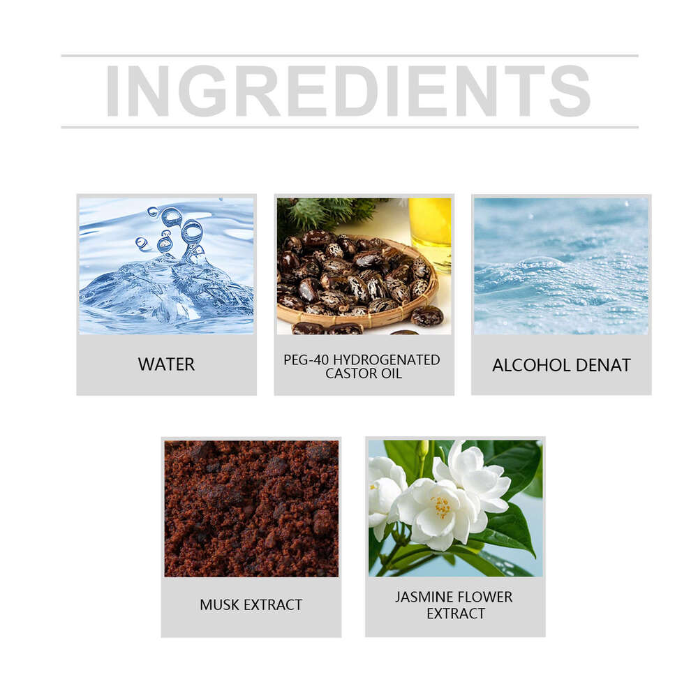 Jasmine Scented Indoor Long-lasting Fragrance for Living Room and Bathroom Air Purification Spray S260202