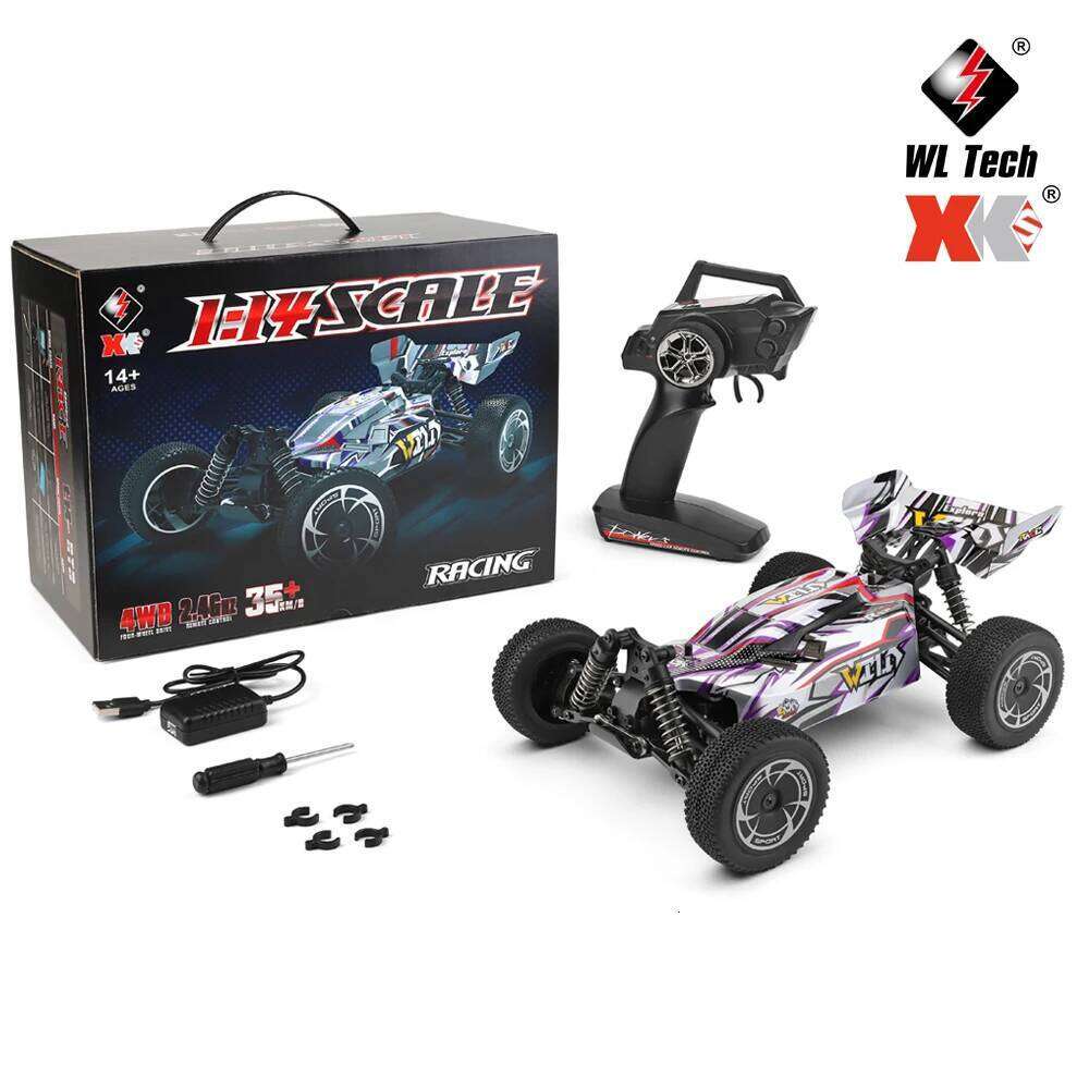 WLtoys 144016 Fast RC Cars 35KM/H OR 75KM/H 1/14 off Road 4WD Drift Toys,2.4G Remote Control Monster Truck for Adults and Kids Y260131