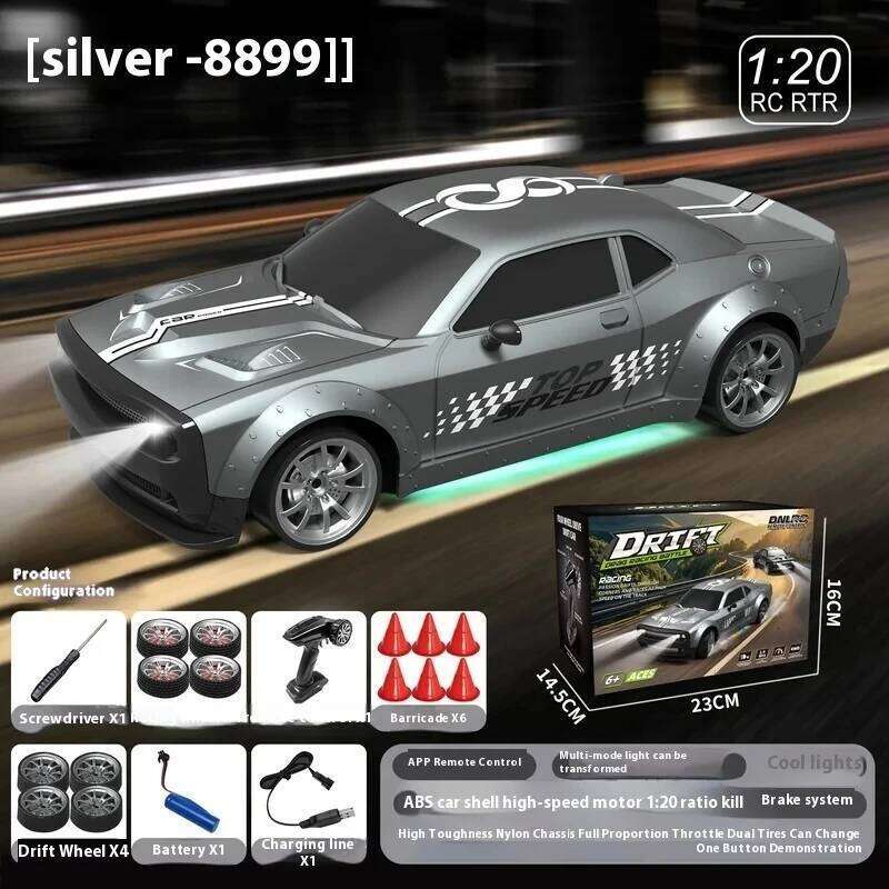 Professional 1/20 Scale RC Drift GTR911 Remote Control Racing Toy Simulation Model Car for Children Boys Gift Y260131