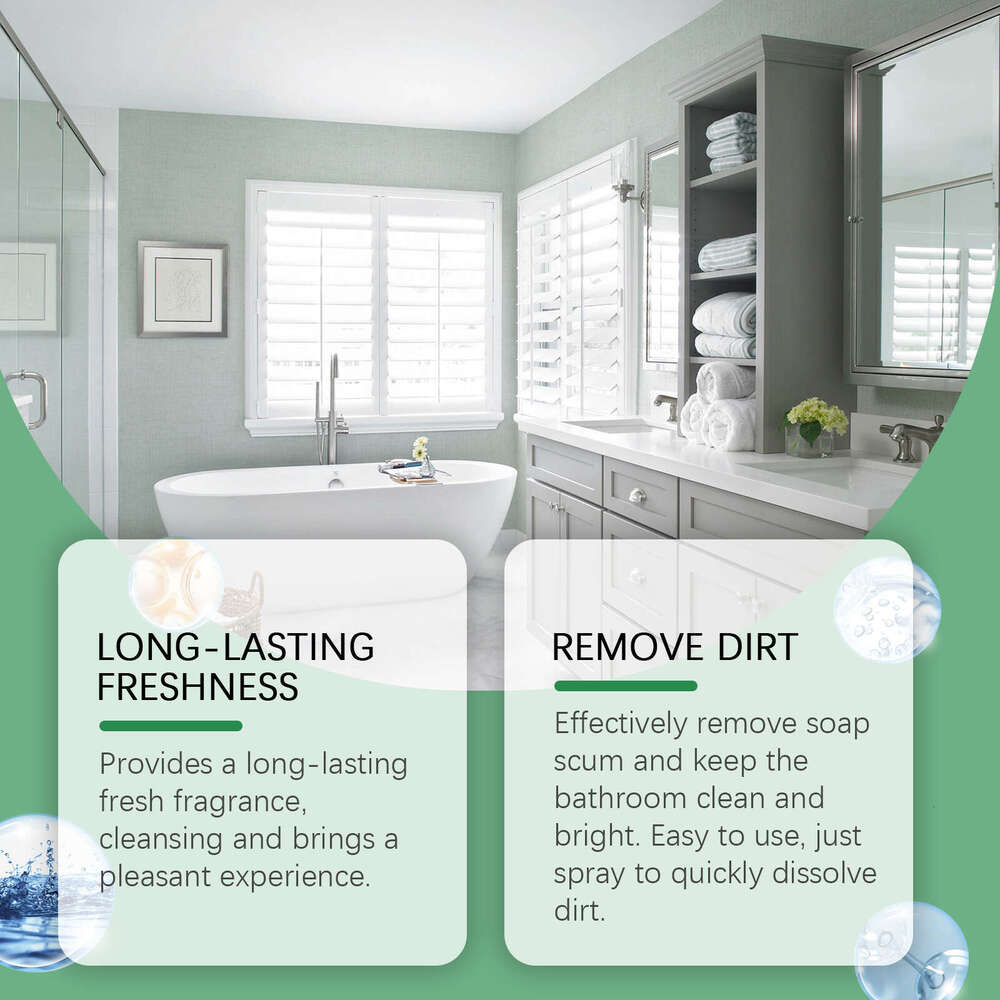 JAKEHOE Toilet Bathroom Wall Descaling Stain Removal Cleaner S260202