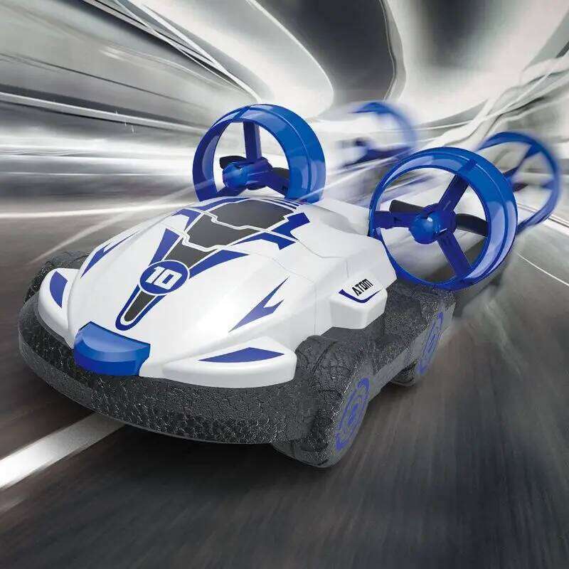 Amphibious Remote Control Car Two In One Water And Land Drift U-Turn Hovercraft Model Tail Thrust Electric Toys Y260131