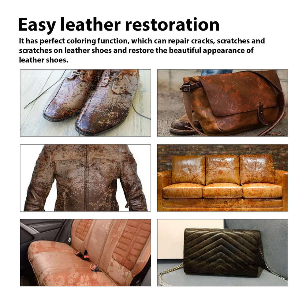 Repair Cream Jacket Shoes Leather Goods Maintenance Oil Car Seat Sofa Cleaning Care S260202