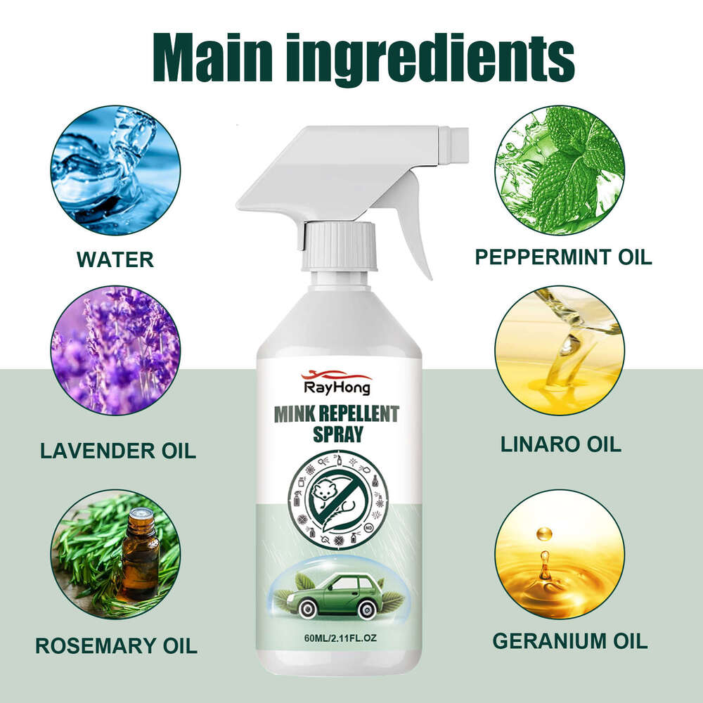 Rayhong Car Engine Compartment Anti-Mink Mink Animal Repellent Spray S260202