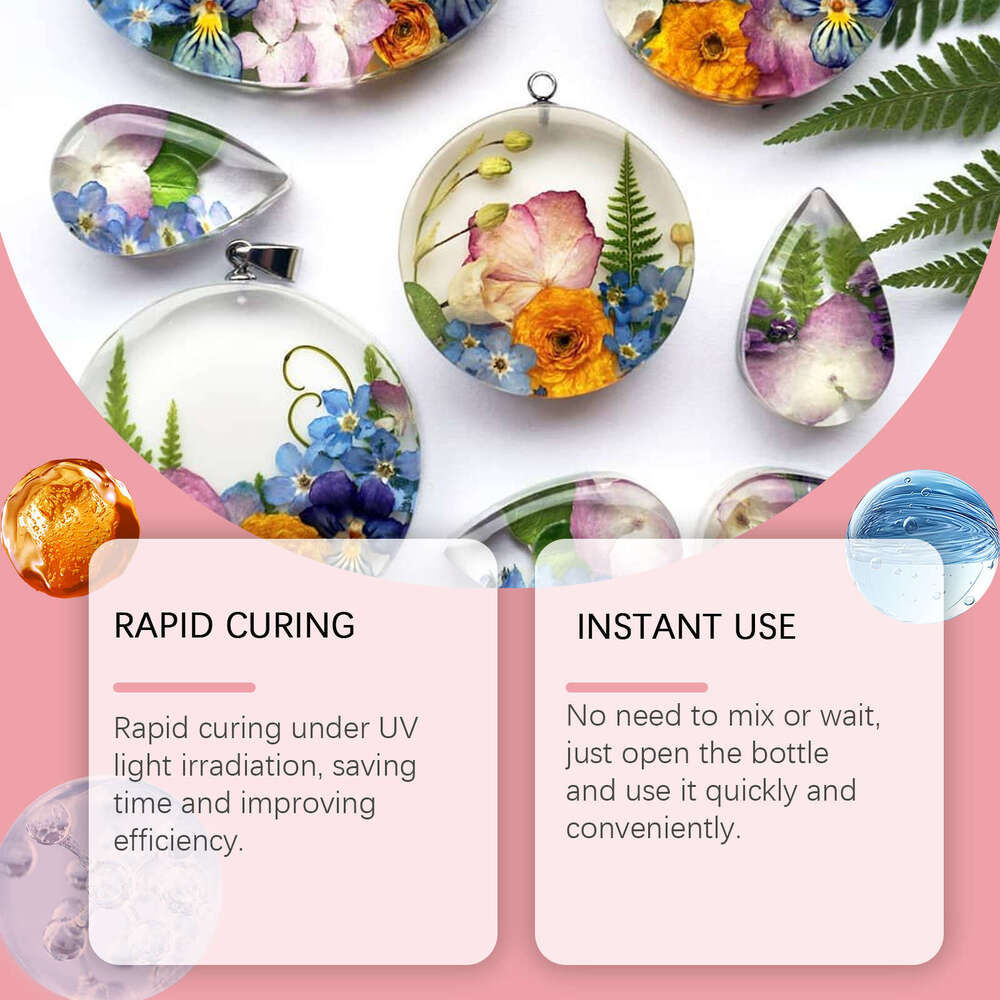 High Transparency Resin DIY Handmade Shadowless Quick-Drying Epoxy Glue S260202