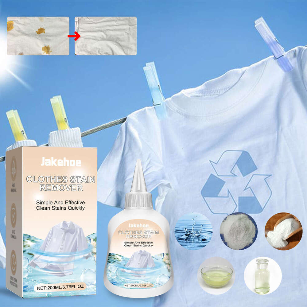 Jakehoe Stain Remover Cleaner Household Stubborn Stains Fragrance Clothes Cleaning S260202