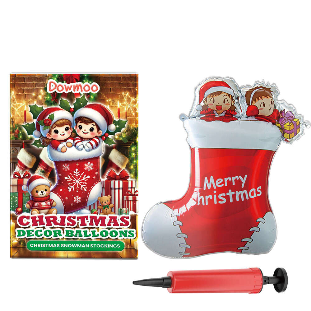 Dowmoo Balloons Balloon Standing Santa Reindeer Christmas Tree Event Decoration S260202 8f5