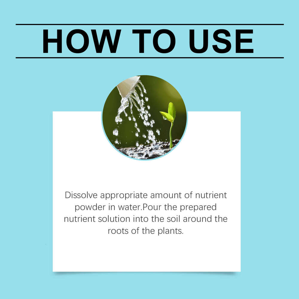 MoonSpry Promotes Plant Growth Enhances Vitality Suitable for Various Plants Nutrient Powder S260202