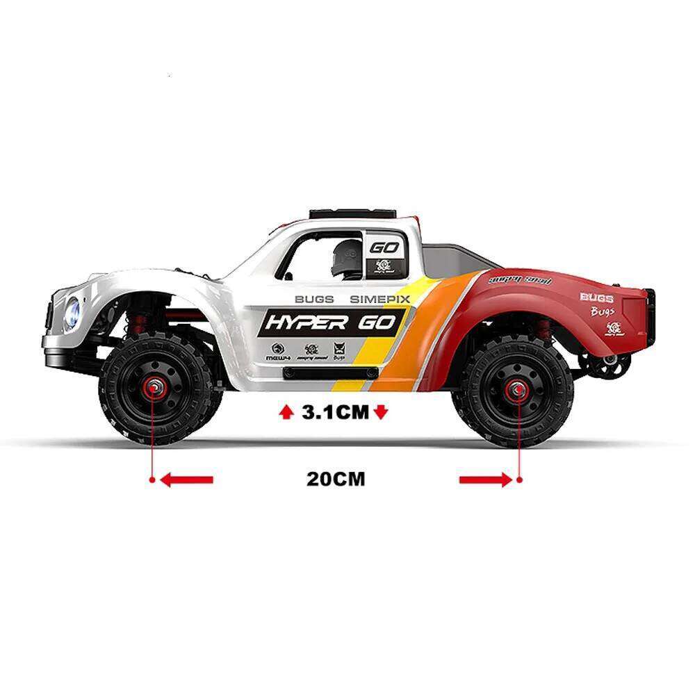 HYPER GO MJX14211 1/14 4WD High-Speed Brushless Remote Control Car With Gyroscope Off-road Racing RC Truck Toys Y260131