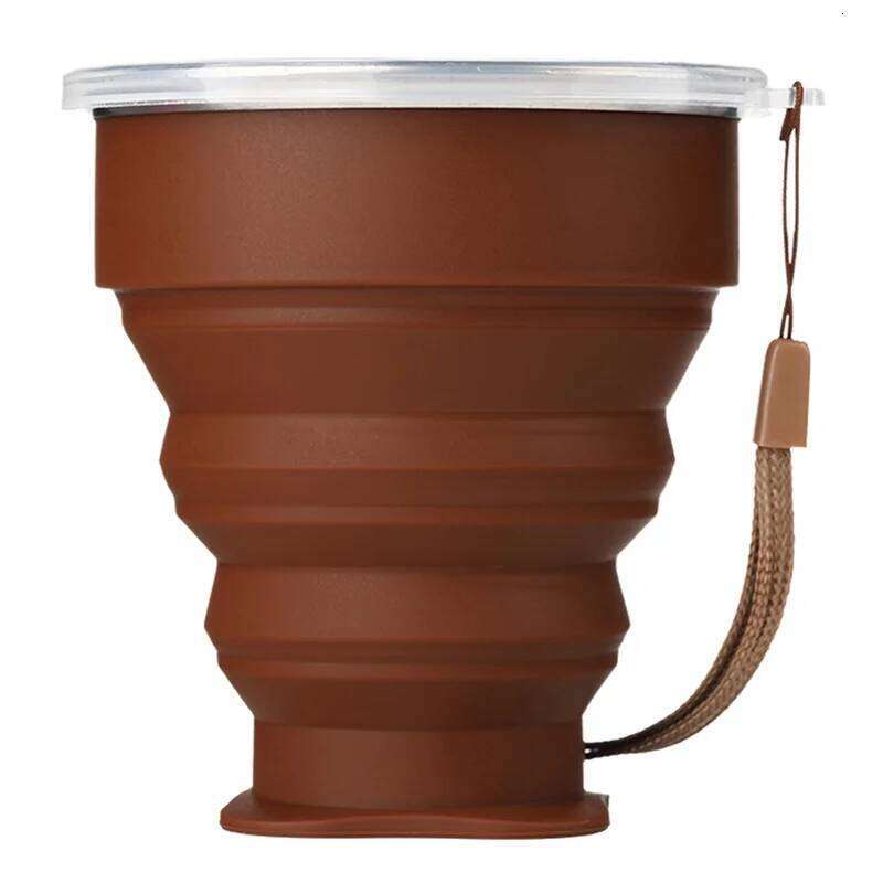 HFIL-Folding Water Travel Telescopic Portable Outdoor Coffee Hand Gargle Folding Cup Z260202