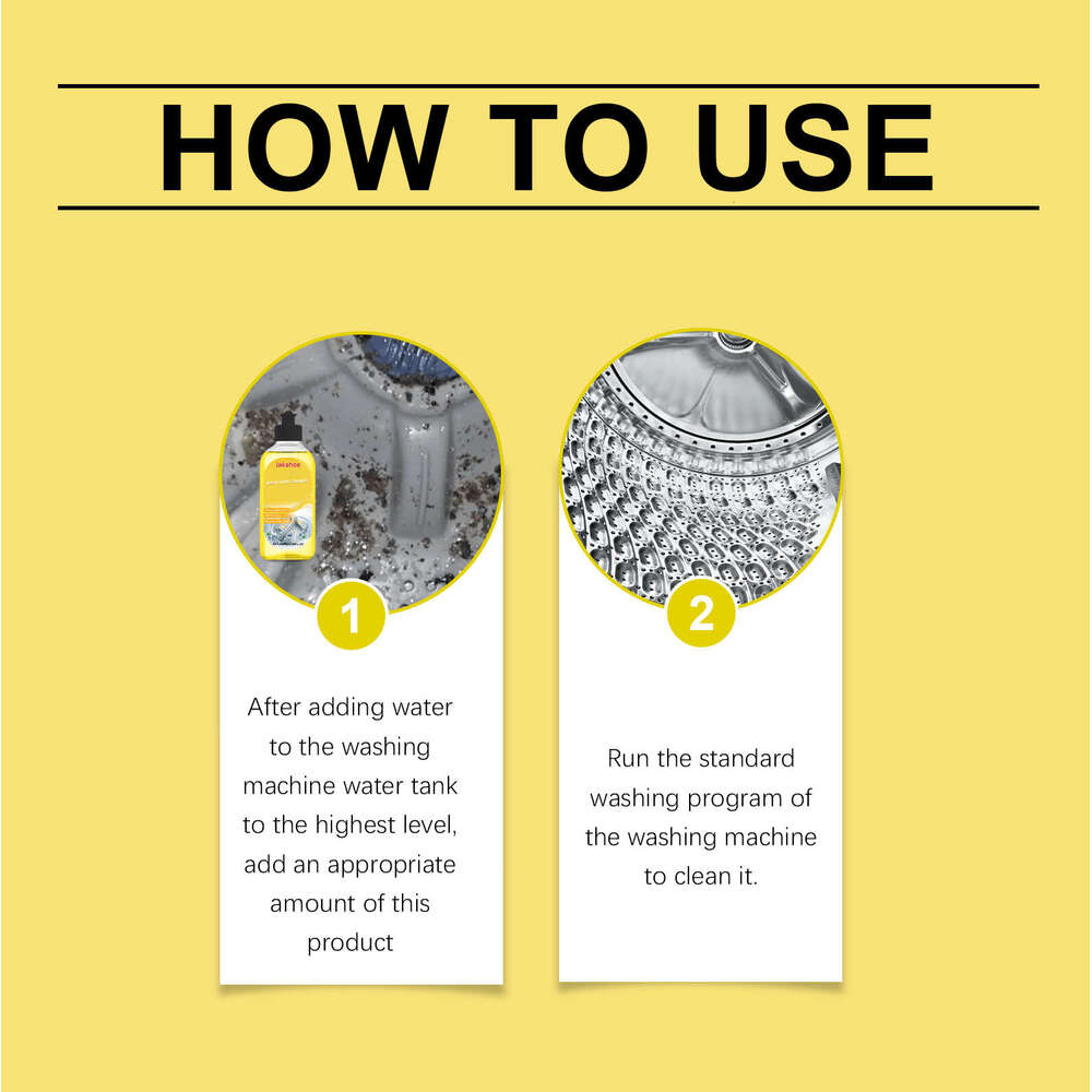 JAKEHOE Household Washing Machine Drum Cleaning Dirt Removal Odor Cleaner S260202