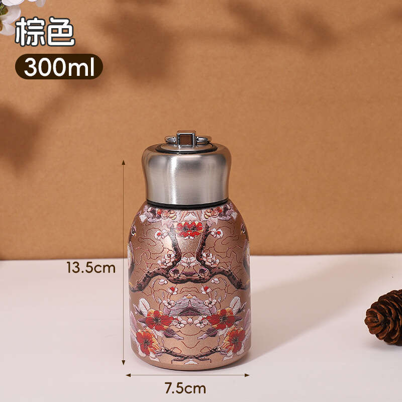 New Chinese Trend Small Fat Ding 316 Stainless Steel Insulated Portable with Handle Pocket Gift Water Cup