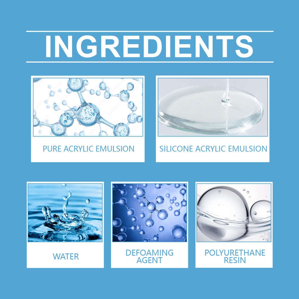 Transparent Invisible Sealant for Construction Site and Home Use Quick Filling Multi-Functional Waterproof Glue S260202