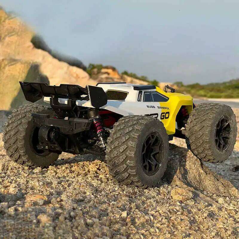 MJX HYPER GO 1:14 Brushless 14207 Remote Control 51KM/H High-Speed Off-Road Vehicle Double Shell Cost-Effective Climbing Car Y260131