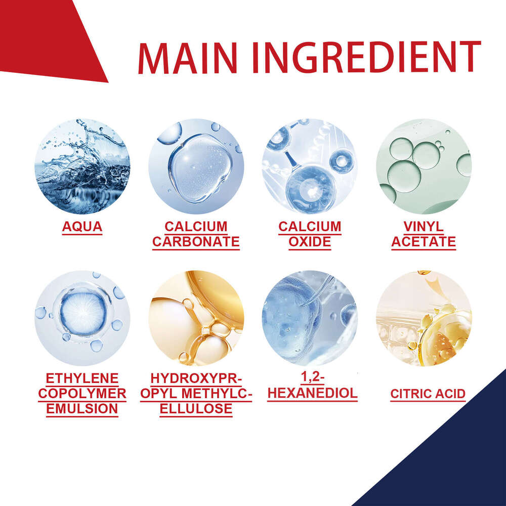 Household White Renovation Paste Moisture-Proof Mildew-Proof Waterproof Interior Wall Repair S260202