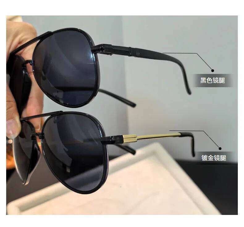 Fashion Men Vintage pilot Sunglasses Classic Brand Sun glasses Driving Female Ins Popular Eyewear For Men/Women H260202
