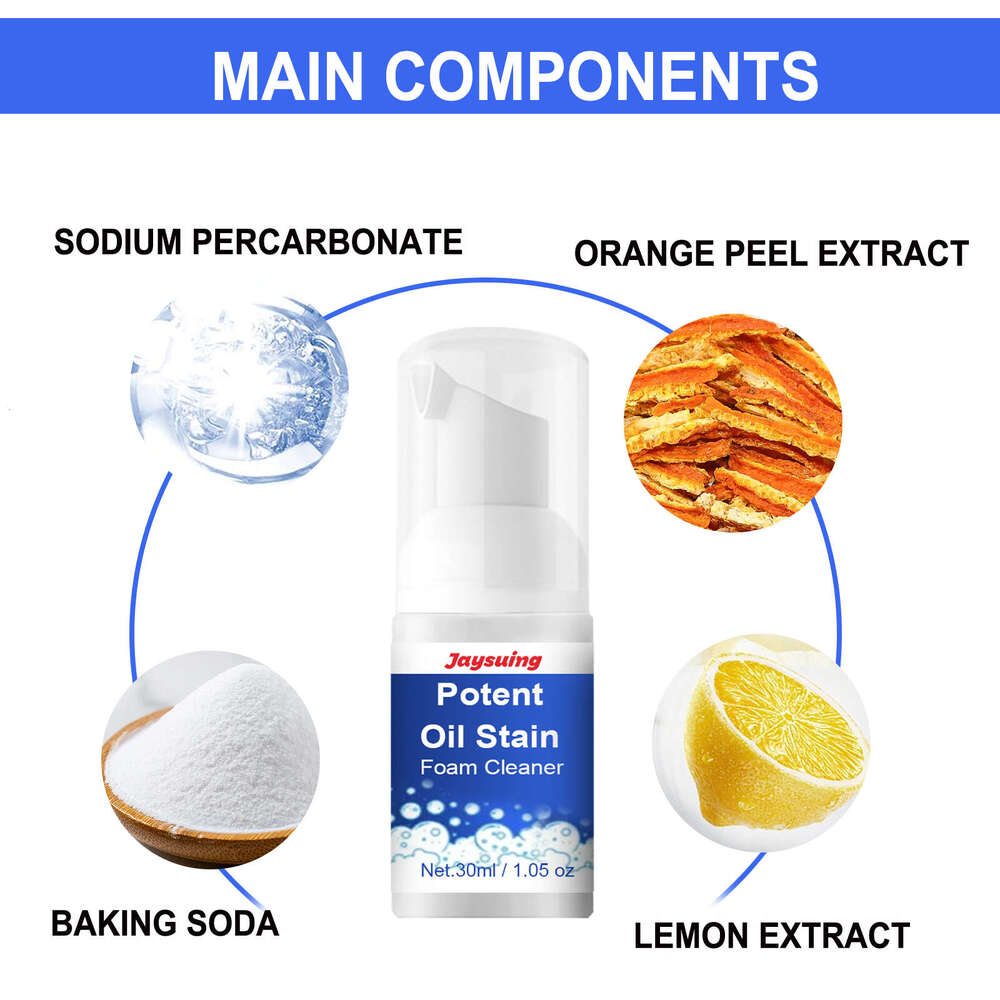 Jaysuing Kitchen Stove Range Hood Heavy Grease Foam Cleaner S260202