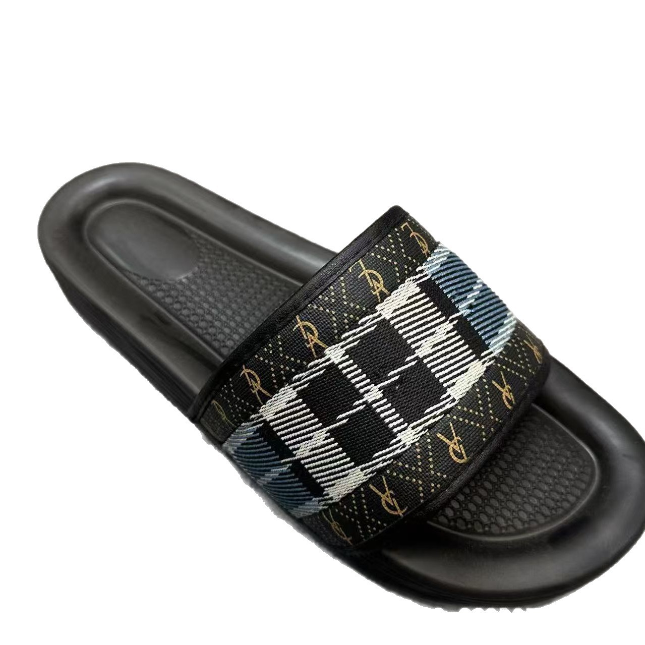 Free shipping 2026 hot new classic printed flat slippers for outdoor fashionable and casual designer beach shoes