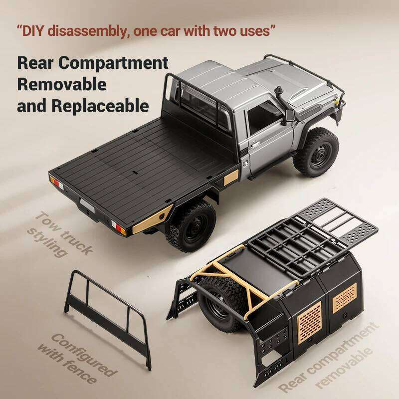 MN82S 1:12 RC Simulation LC79 Model 2.4G 4WD Remote Control Off-Road Pickup Truck Vehicle Car Toy Gift for Boys Adult Y260131