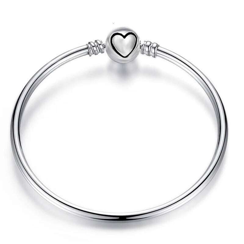 High Quality Real Forever Love Charm Bangles For Women Fit Original Brand DIY Beads Fine Bracelet Jewelry Special Offer H260202