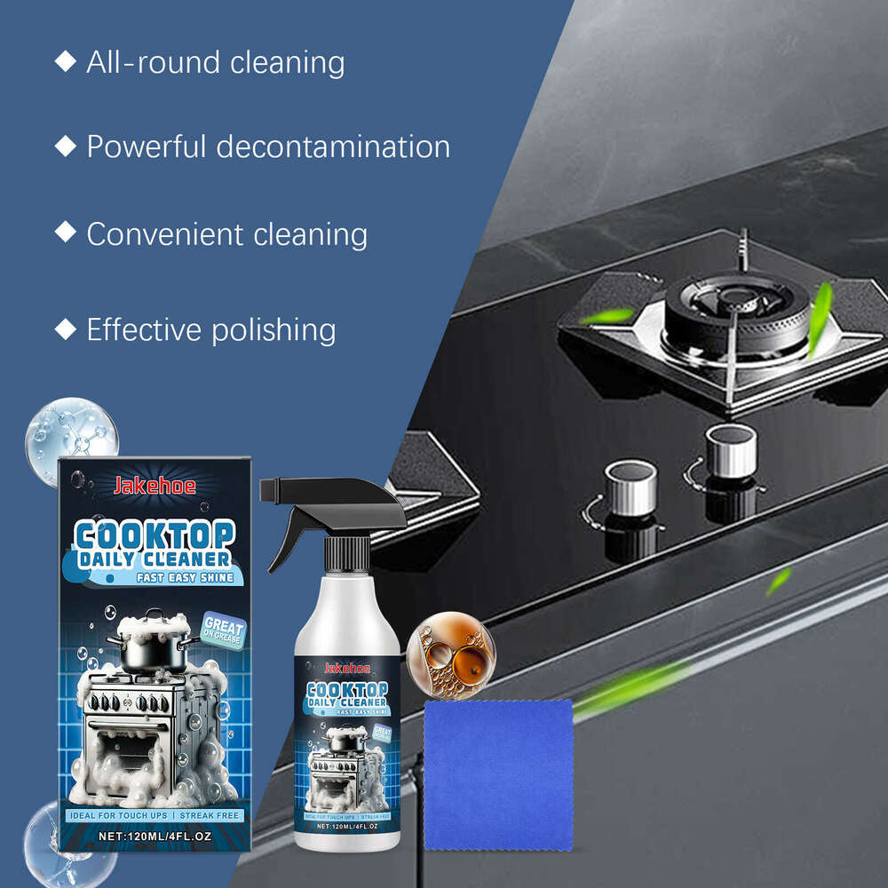 Jakehoe Household Kitchen Stove Cleaning Polishing Oil Stain Foam Cleaner S260202