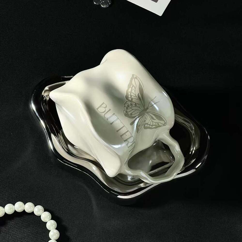 Luxury Style Ceramic Mugs Creative High Quality Elegant Coffee And Tea Cups For Home And Office Use