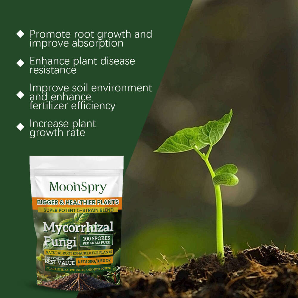 MoonSpry Organic Root Enhancer Green Plant Potted Nutrient Planting Gardening Growth Fertilizer S260202