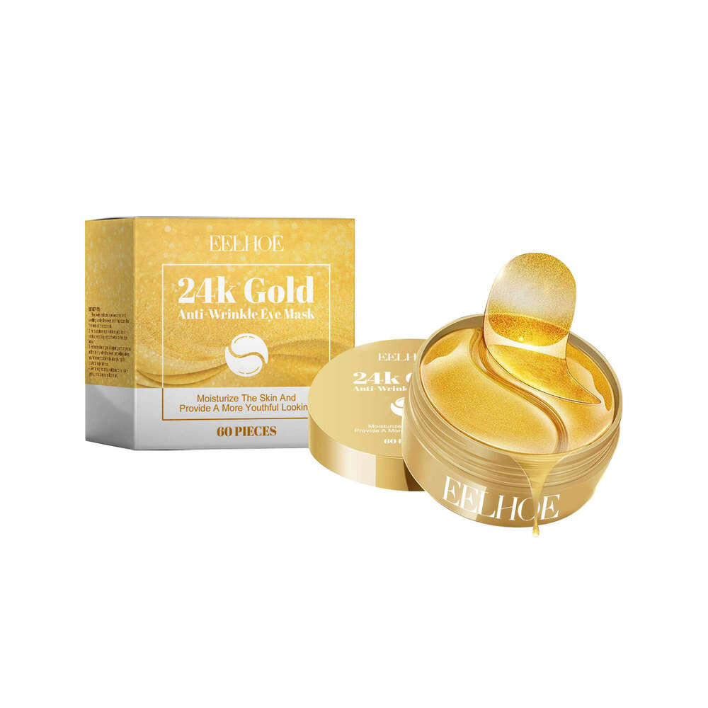 EELHOE 24k Gold Mask Moisturizing Improves Wrinkles Brightening and Hydrating Skin Eye Care S260131