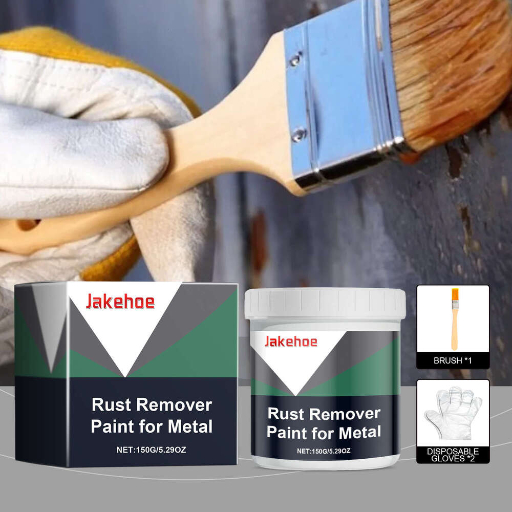 Jakehoe Metal Surface Removal Anti-Rust Long-Lasting Protection Iron Quick-Drying Rust Remover Paint S260202
