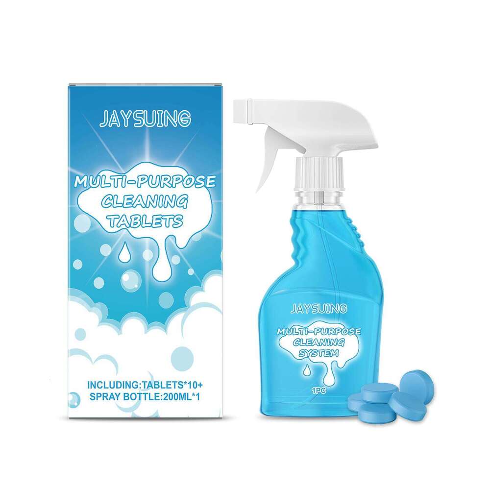 JAYSUING Multi-Purpose Cleaning Effervescent Tablets Gentle Stain Grease Odor Cleaner S260202
